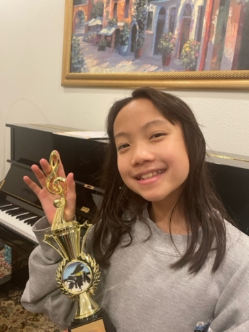 Katy piano student wins Outstanding Performer trophy