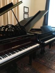 Wm. Knabe grand and Kawai grand produce beautiful music throughout the studio!