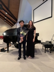 Piano Spot senior spotlight performer