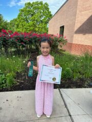 A successful piano student from Vivant Festival.