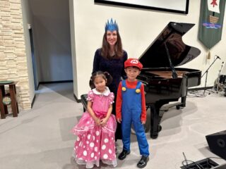 Who doesn't love performing in a costume?